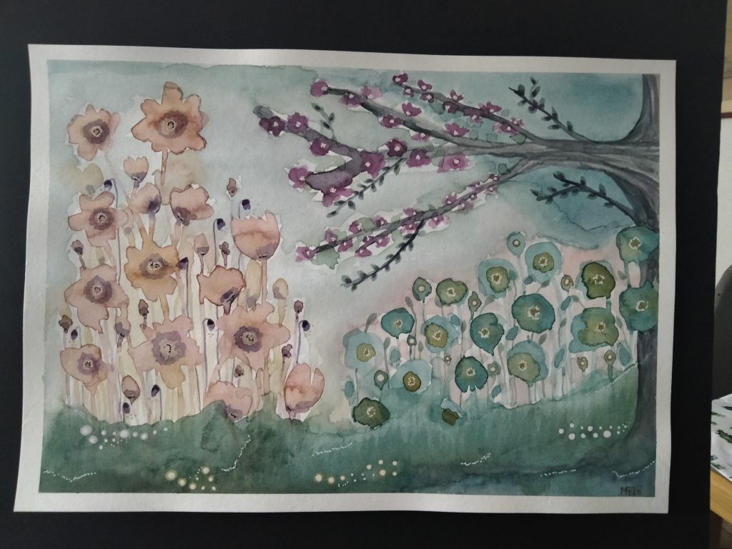 B05 NATURES 42X30 AQUAREL·LA + ROTUS 80,00 €