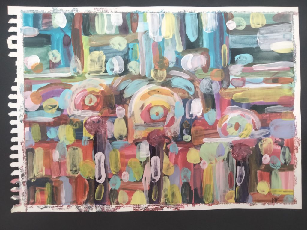 GEOMETRIES 28X21 ACRÍLIC 65,00 €