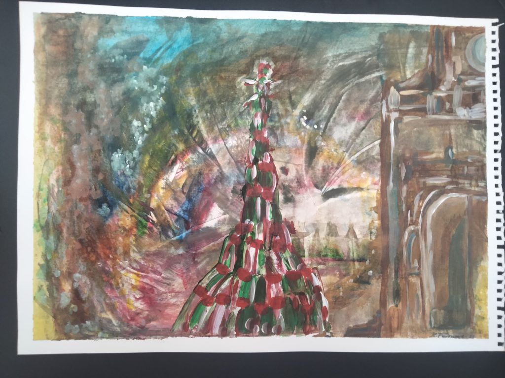 MX01 MUIXERANGUES 44X33 ACRÍLIC + ROTUS COL·LECCIÓ PRIVADA